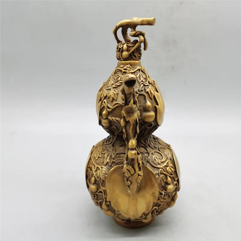 Коллекция из чистой меди латуни тыквы чайник винный горшок украшение дома