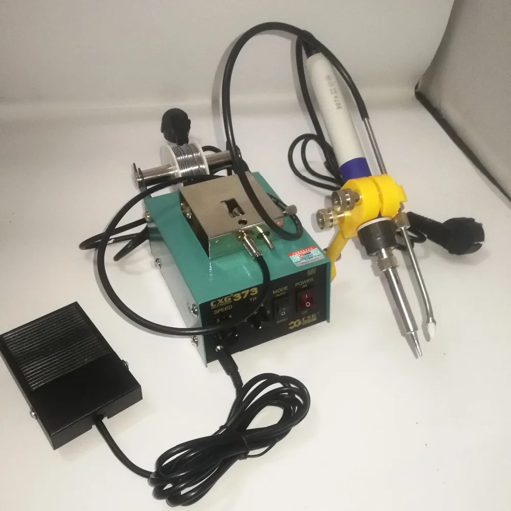 Lead-free Welding Soldering Machine CXG-373 Automatic Tin Supply Feed System