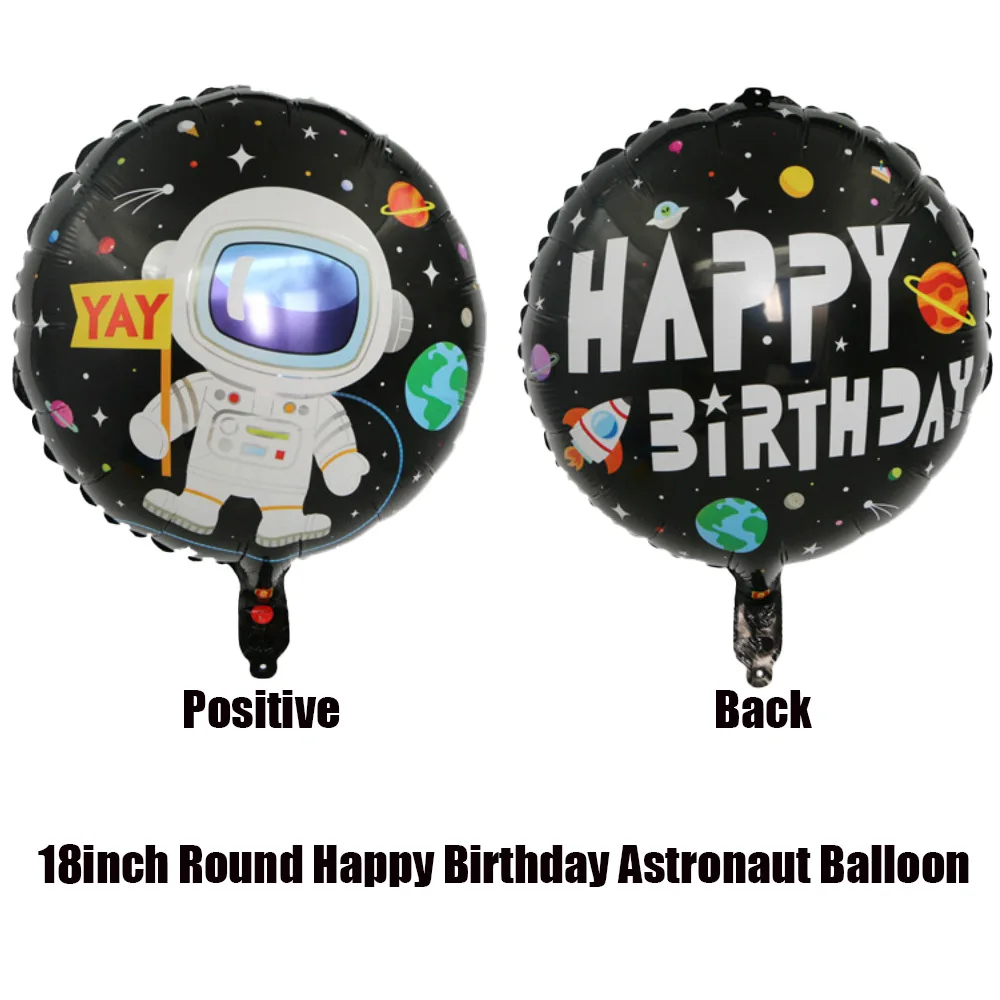 Космическая вечеринка космонавты и ракеты фольга шары галактика системы