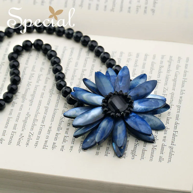 СПЕЦИАЛЬНОЕ Новое модное Макси ожерелье из натурального камня колье подвески