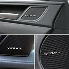 10 шт., алюминиевые 3D-наклейки на колонки Nissan X-TRAIL XTRAIL T30 T31 T32 2013-2019