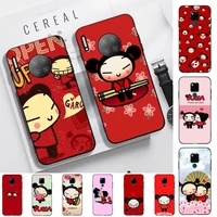toplbpcs pucca china doll phone case for huawei mate 20 10 9 40 30 lite pro x nova 2 3i 7se