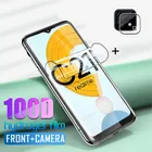 Гидрогелевая пленка для объектива камеры realmy realmi c21, защитная пленка для oppo realme real me c21 c 21 21c realmec21 6,5 '', защитные пленки для экрана