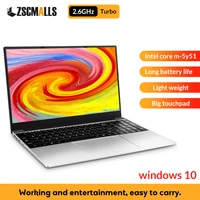 zsc 15 6 inch laptop intel core m 5y51 2 6g hz 8g ddr 128g 512g 1t ssd notebook windows 10 computer pc wifi tablet laptops