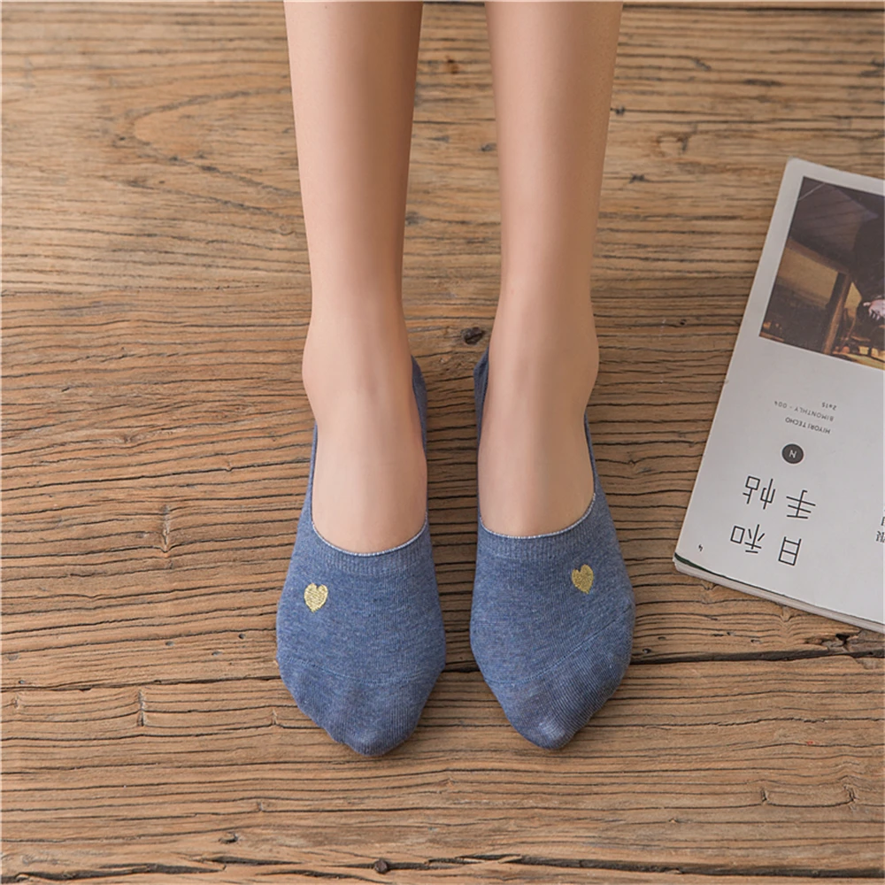 Новые модные летние весенние женские носки карамельных цветов с красным