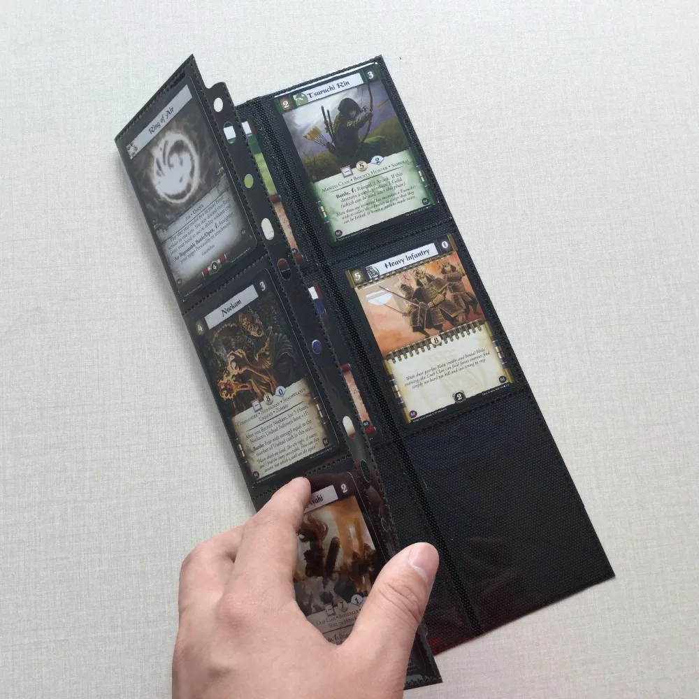 9 карманов карточки для покера спортивные защитные настольных игр пластиковые