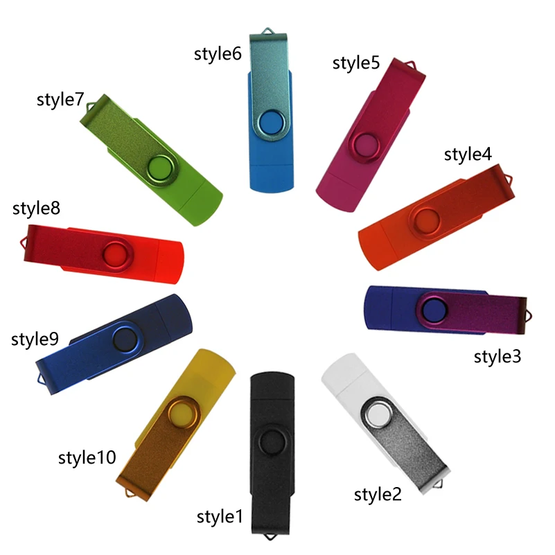 OTG Usb флеш накопитель высокоскоростной 4 ГБ 8 16 32 ГБ|USB флэш-накопители| |