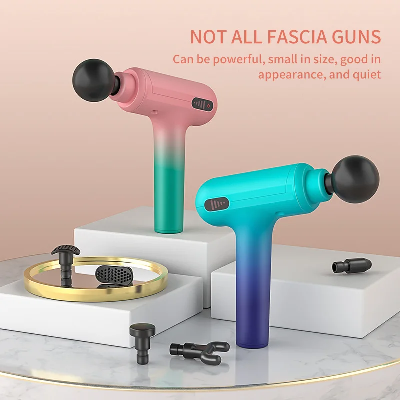 

Massage Gun Fascia Gun Electric Massager Muscle Relaxing Massage Slimming Shaping Pain Relief Body Massager