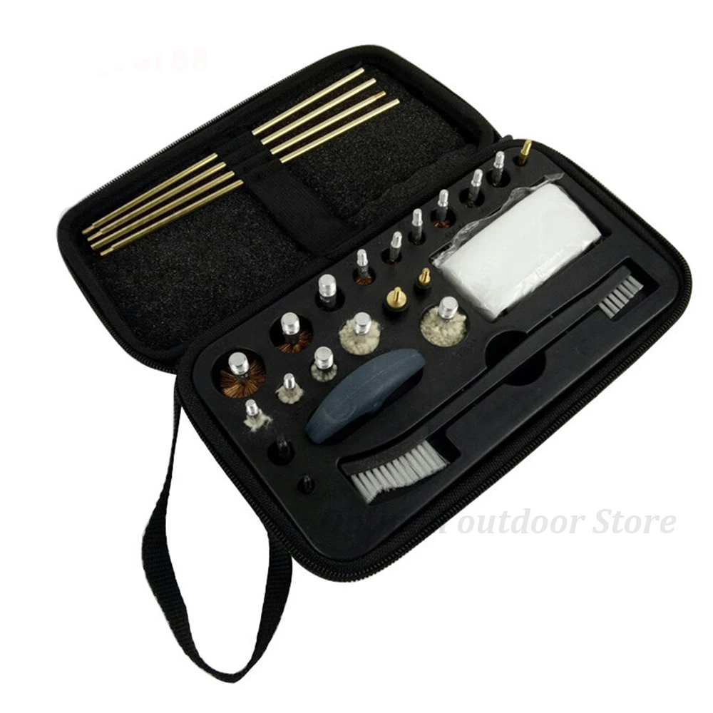 Набор многофункциональных медных щеток для чистки пистолета 26 шт.|Аксессуары