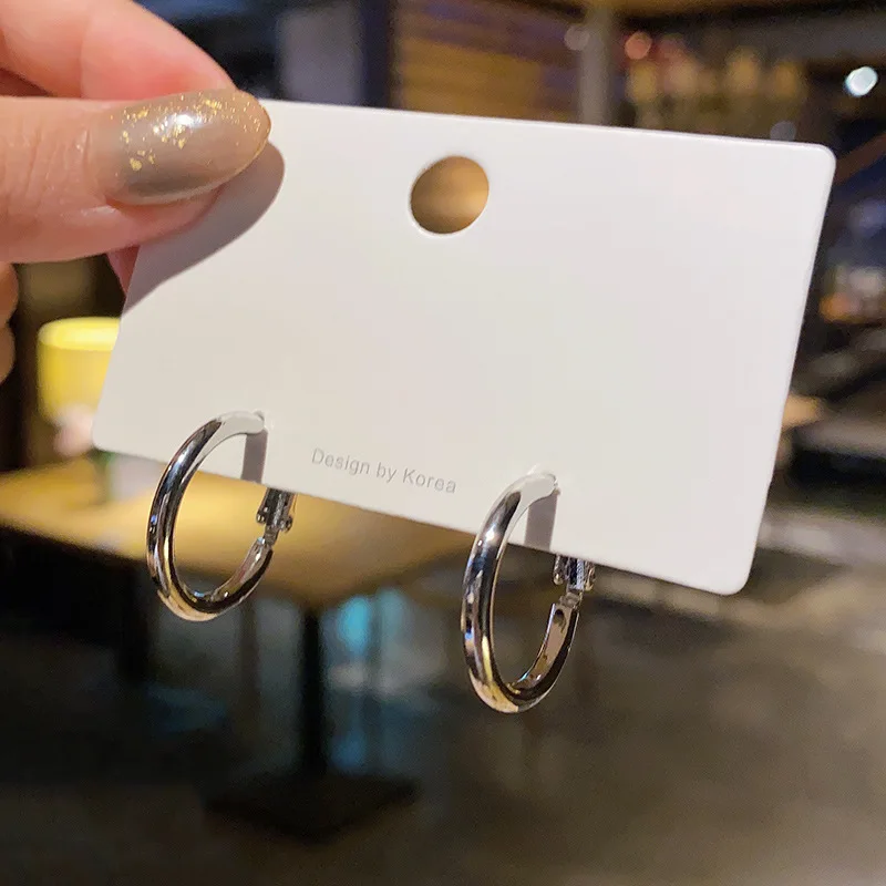 

Серьги-гвоздики YZX64 из серебра 925 пробы, женские круглые серьги, простые серьги в стиле ретро