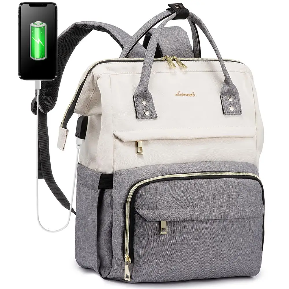 

Lovevook Backpack 15.6 Inch Laptop bag USB Charging Travel Backpack Women Bag Male School Bag Waterproof Travel Backpack 2020