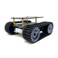 t10p tank chassis diy crawler robot tank chassis intelligent toy car model encoder assembled
