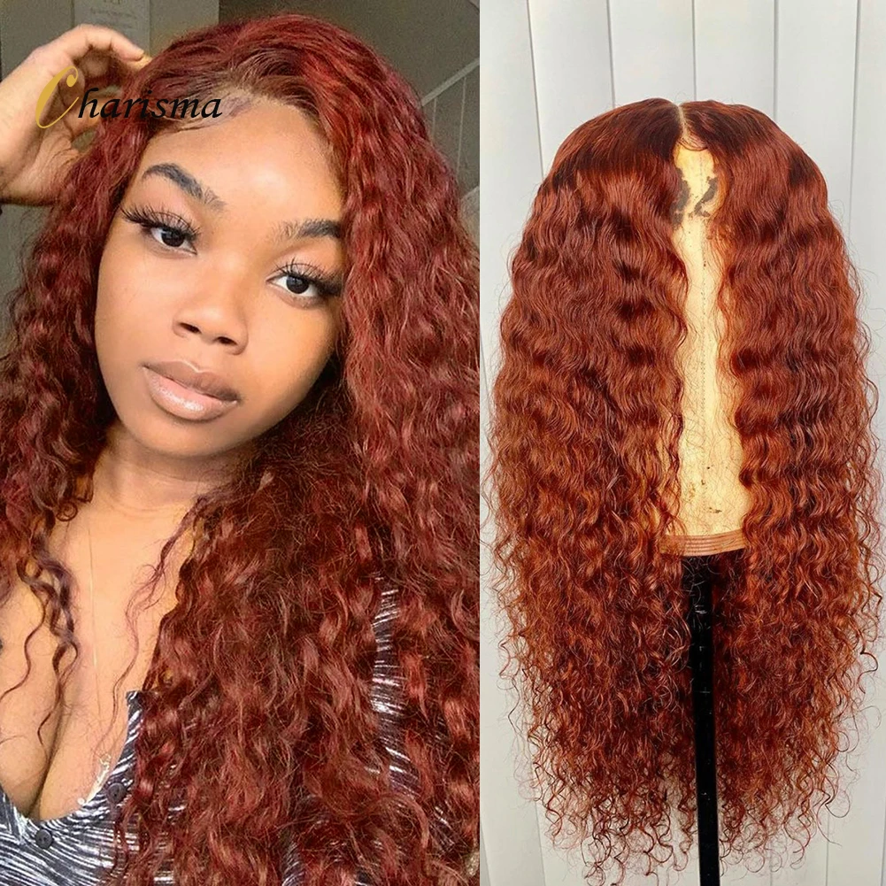 

Charisma Water Wave Lace Front Wig Loose Curly Synthetic Lace Front Wigs for Women with Baby Hair Pre-plucked Lace Wigs