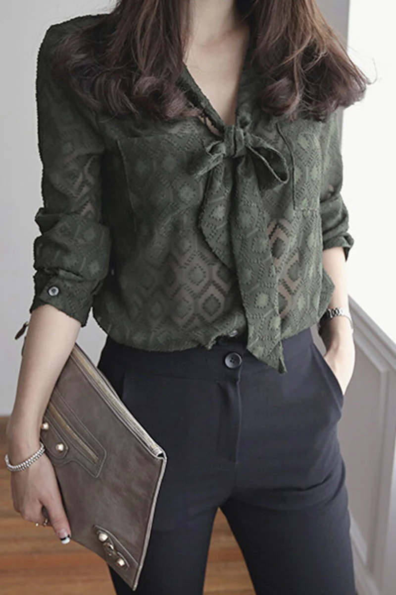 Новинка 2019 повседневная женская рубашка женские блузки топы с длинным рукавом