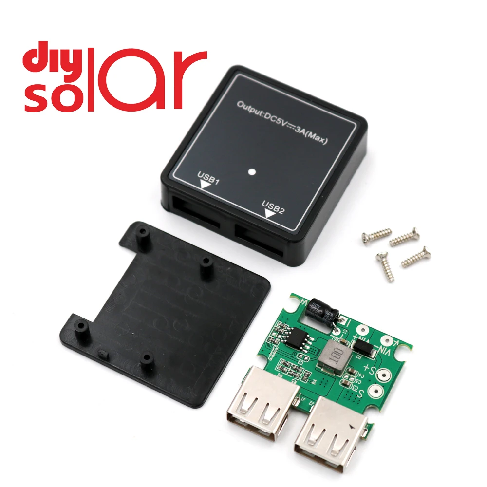 DC 5V 20V USB зарядное устройство солнечной Мощность быстро Зарядное регулятор QC3.0