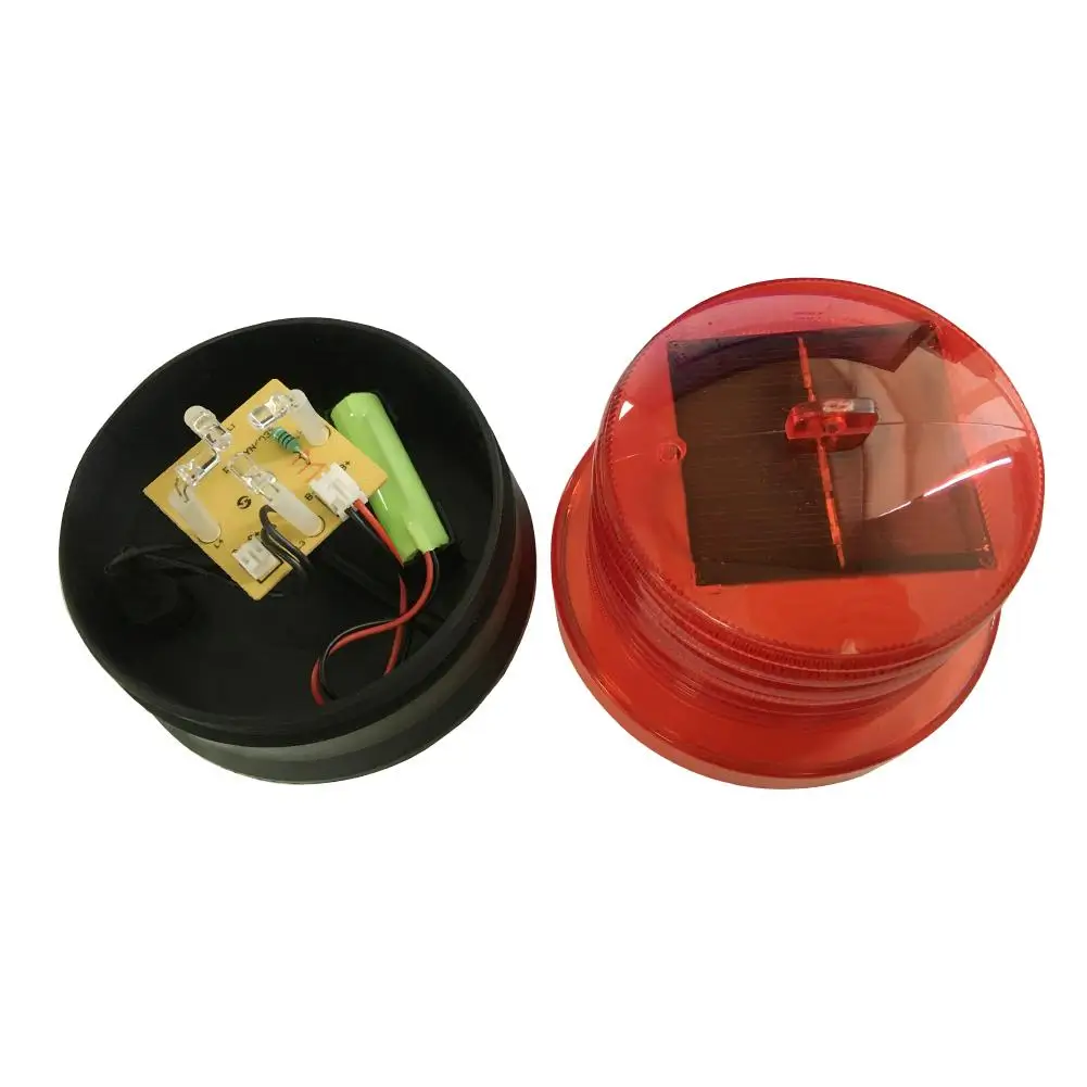 Светодиодный Предупреждение светильник для автомобиля солнечный стробоскоп