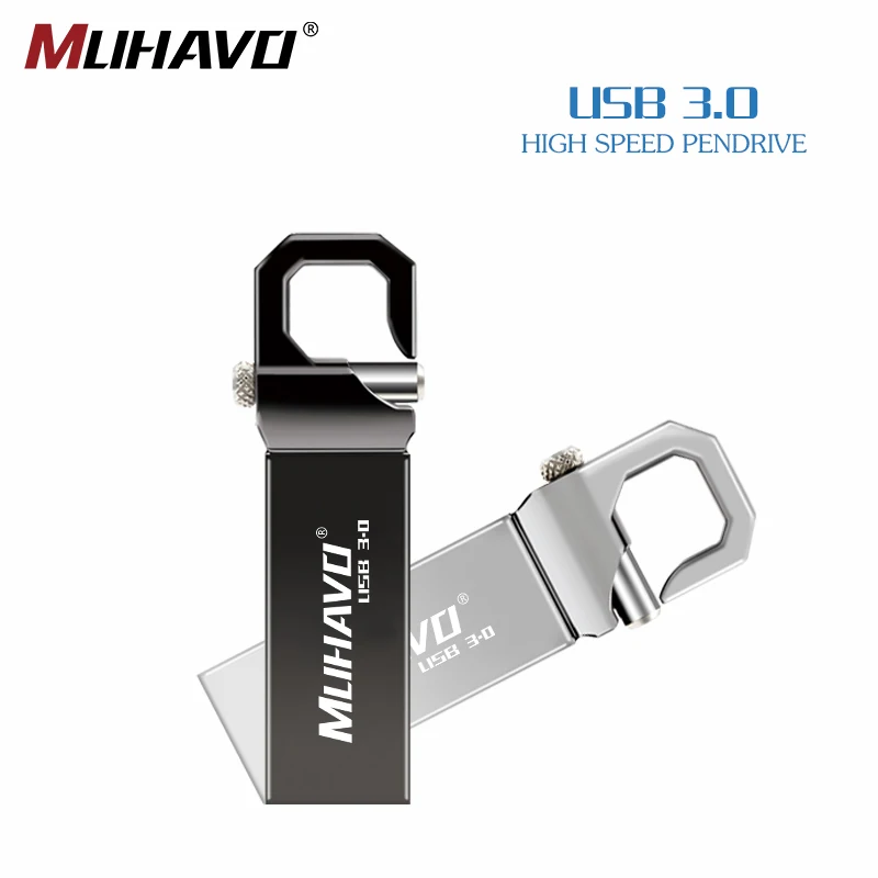 Usb флеш накопитель 3 0 водонепроницаемая ручка 64 ГБ 32 16 8 металлическая флешка 128