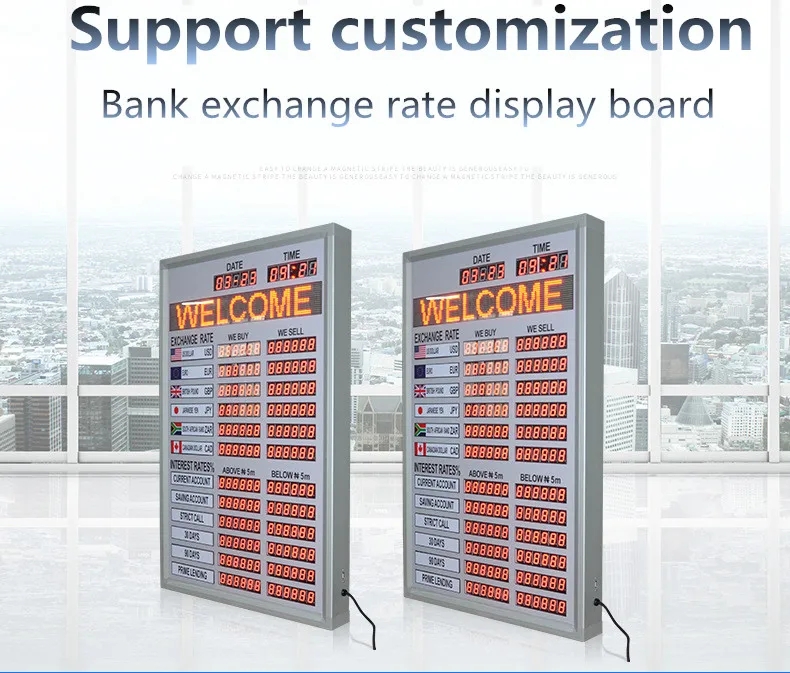 95*61cm Внутренняя защита от атмосферных воздействий светодиодный красный