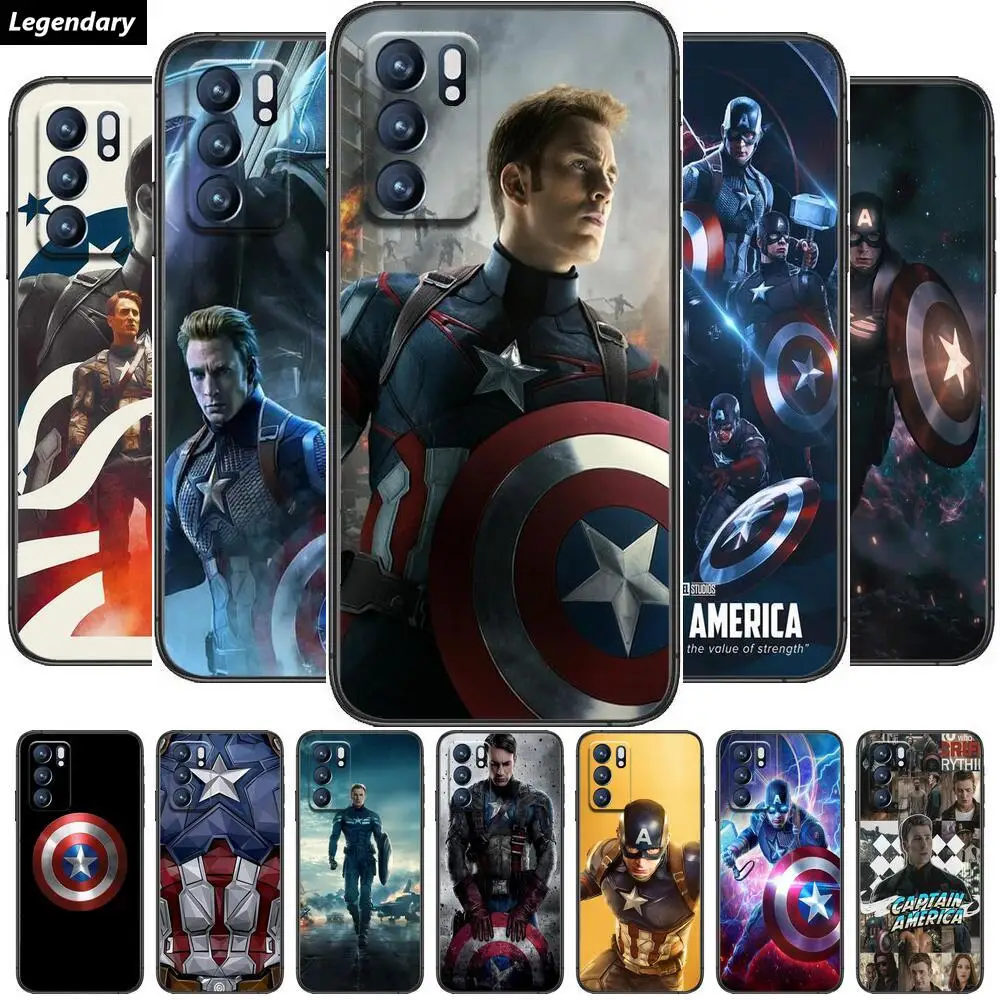 

Captain America For Realme C3 Case Soft Silicon Back cover OPPO Realme C3 RMX2020 Coque Capa Funda find x3 pro C21 8 Pro a91