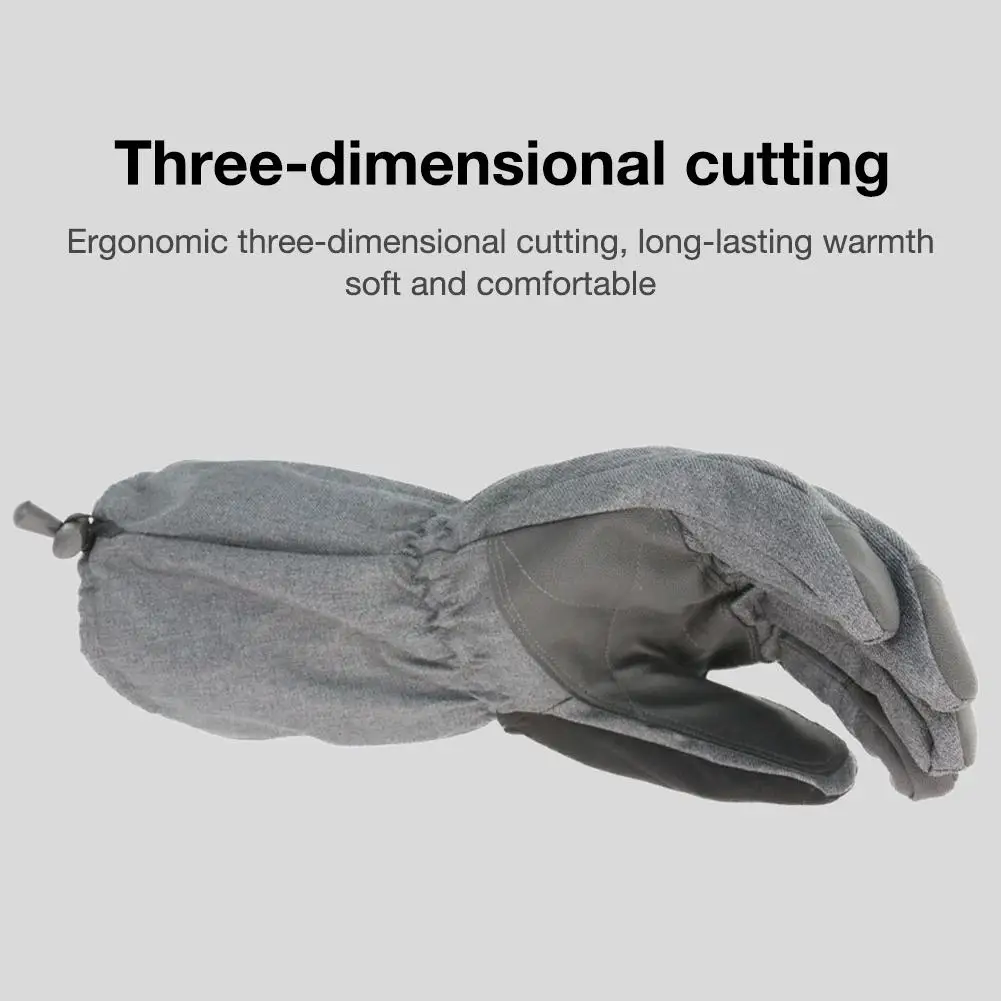 Новинка 2020 года перчатки с подогревом ветрозащитные теплые для зимы улицы