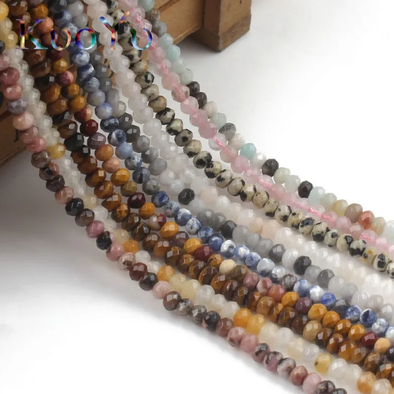 2x4 мм натуральный граненый драгоценный камень jaspers нефрита кристалл тигровый