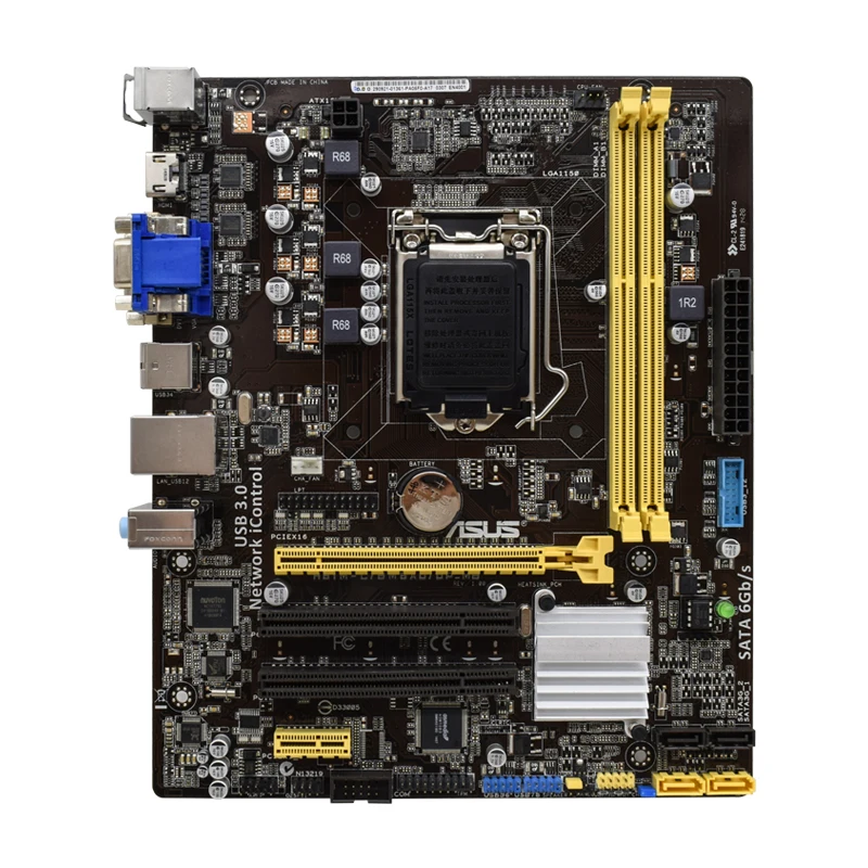 

Материнская плата ASUS H81M-C/BM6AD 1150 H81 DDR3 Intel Core i7 i5 i3 процессор 16 Гб USB 3,0 LGA 1150 SATA3 PCI-E X16 Micro ATX