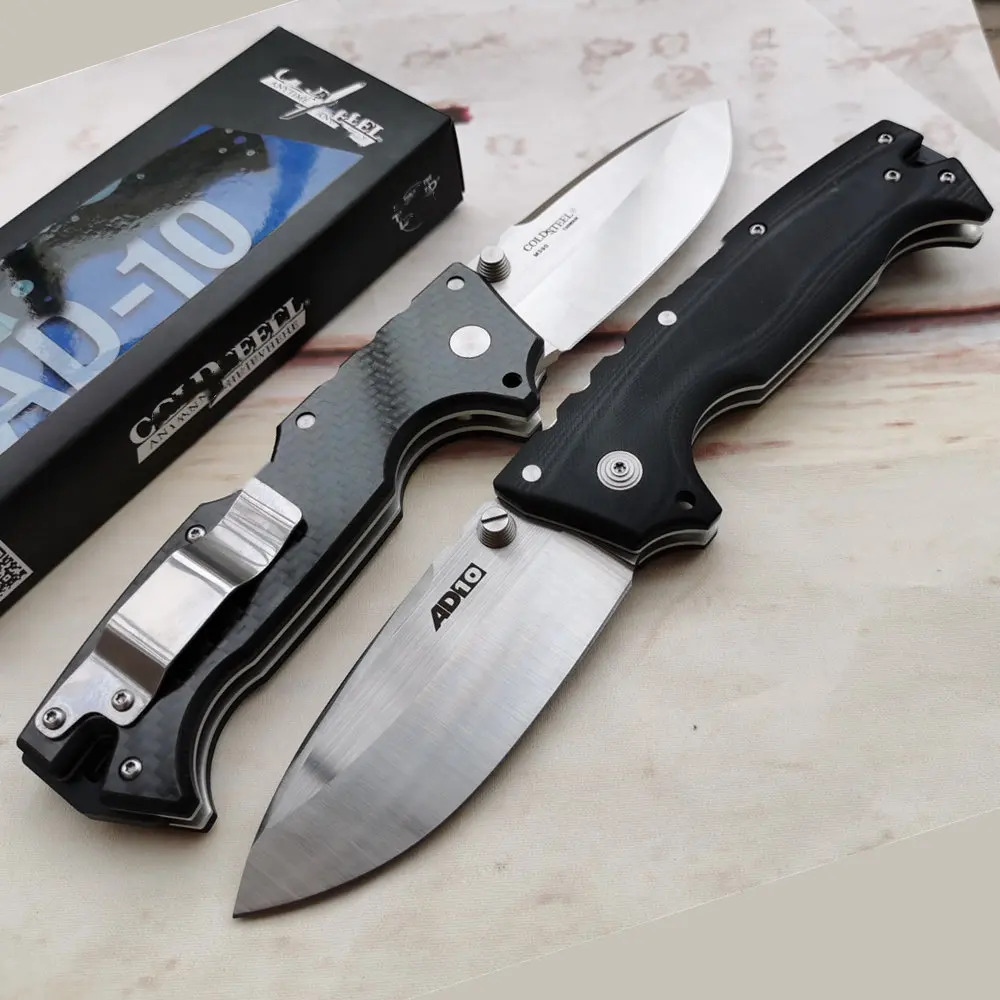 Карманный складной нож JUFULE AD10 G10 Mark S35vn/карбоновый ламинат M390 |