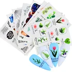 Наклейка для Ногтей Фрукты авокадо украшения для ногтей Наклейка с мороженым КАКТУСОМ цветком розы разноцветная наклейка для ногтей s дизайнер