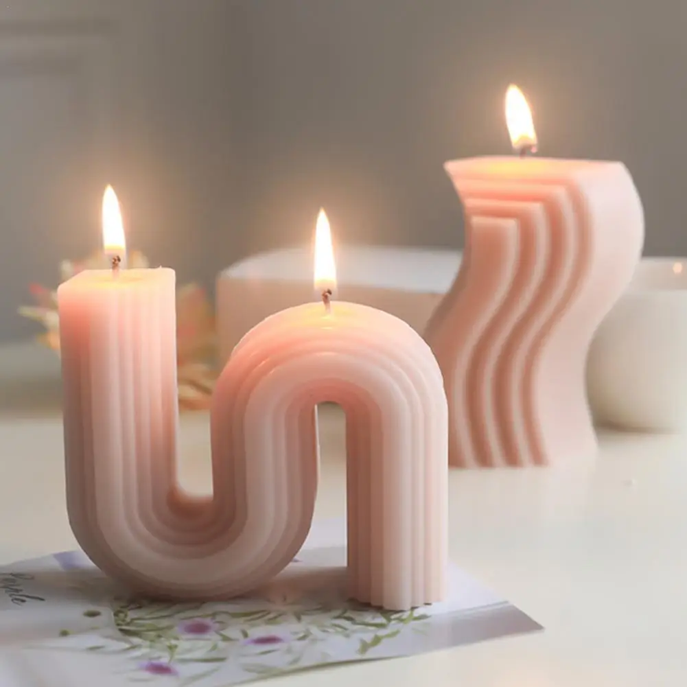 Уникальные геометрические Волнистые S-образные неароматические декоративные