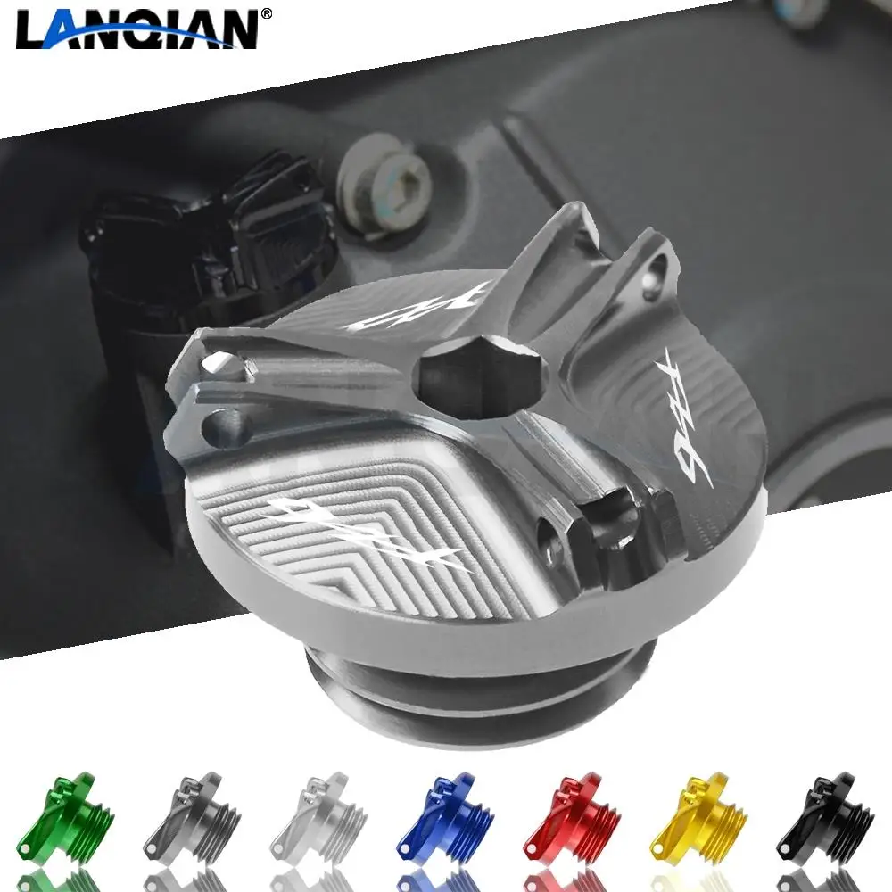 

Motorcycle Aluminum Engine Oil Filter Cup Plug Cover Screw For Yamaha FZ6 FZ 6 Fazer 2004-2012 FZ600 1987-1988 FZ6R 2009-2017