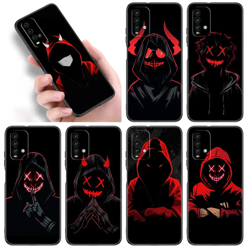 Чехол для телефона Devil Bad Boy из аниме Xiaomi Redmi Note 10 9 Pro Max 10S 10T 9A 9C 9S 9T 8A 8T 8 7 мягкий