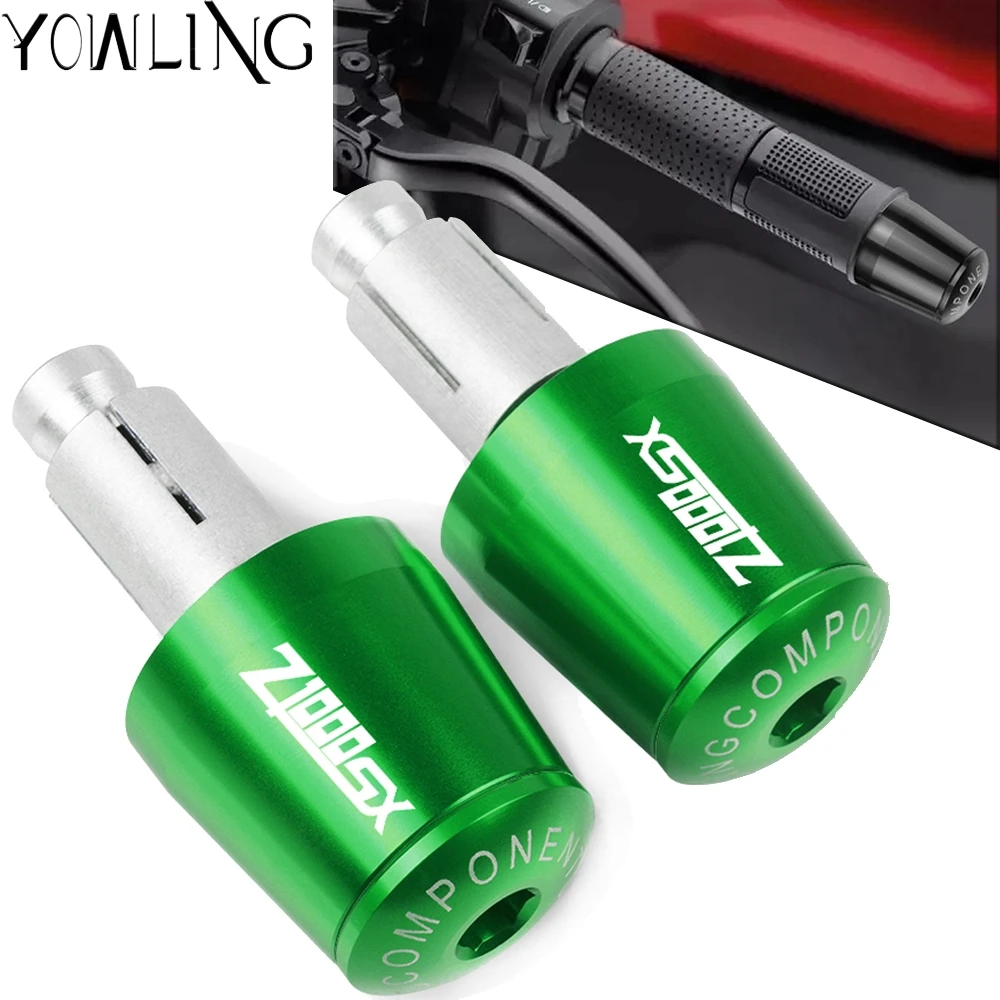 

For Kawasaki Z1000 SX 2011-2017 Ninja 1000 Z1000R Z1000SX 2011-2013 Motorcycle Handlebar Grips Slider Cap Plug Aluminum Bar End