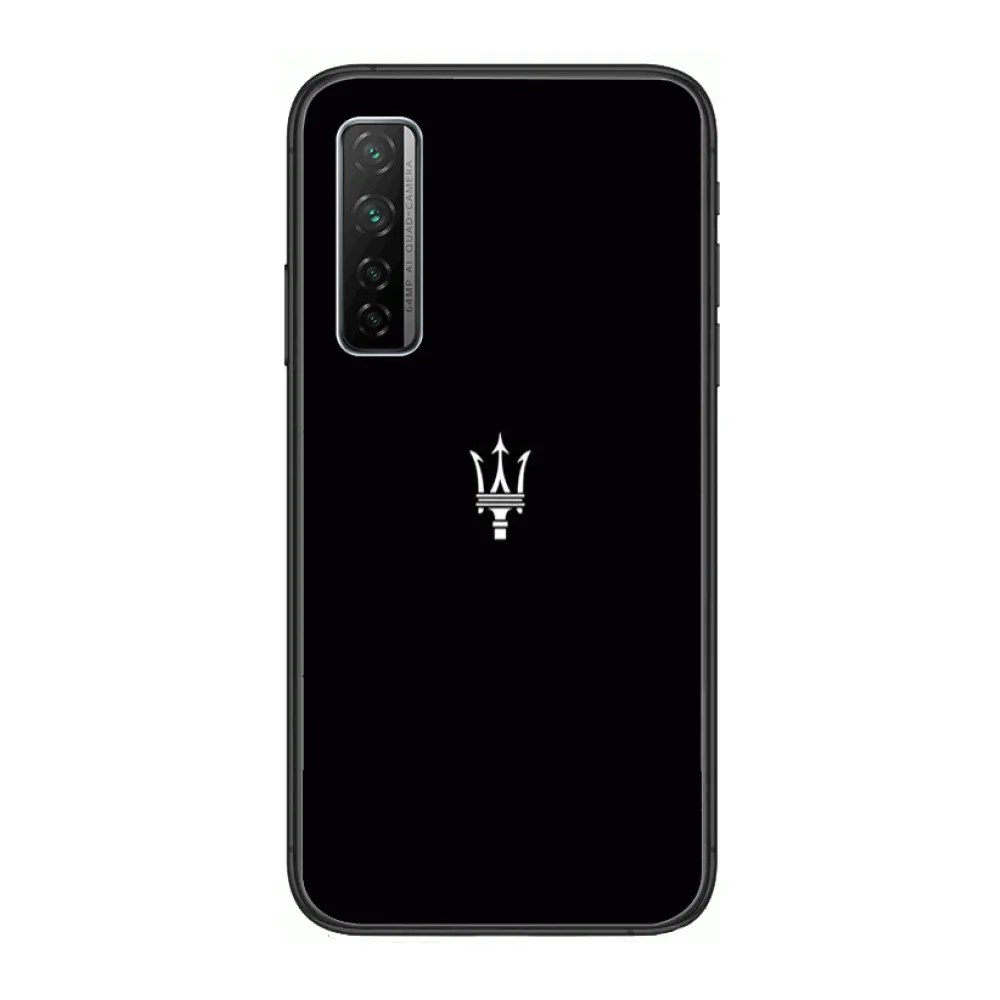 

Luxury HD-Maserati Phone Case For Huawei Nova p10 lite 7 6 5 4 3 Pro i p Smart ZBlack Etui 3D Coque Painting Hoesje