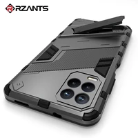 rzants for oppo realme 8 realme 8 pro case built in stand shockproof bracket hard cover small hole phone casing