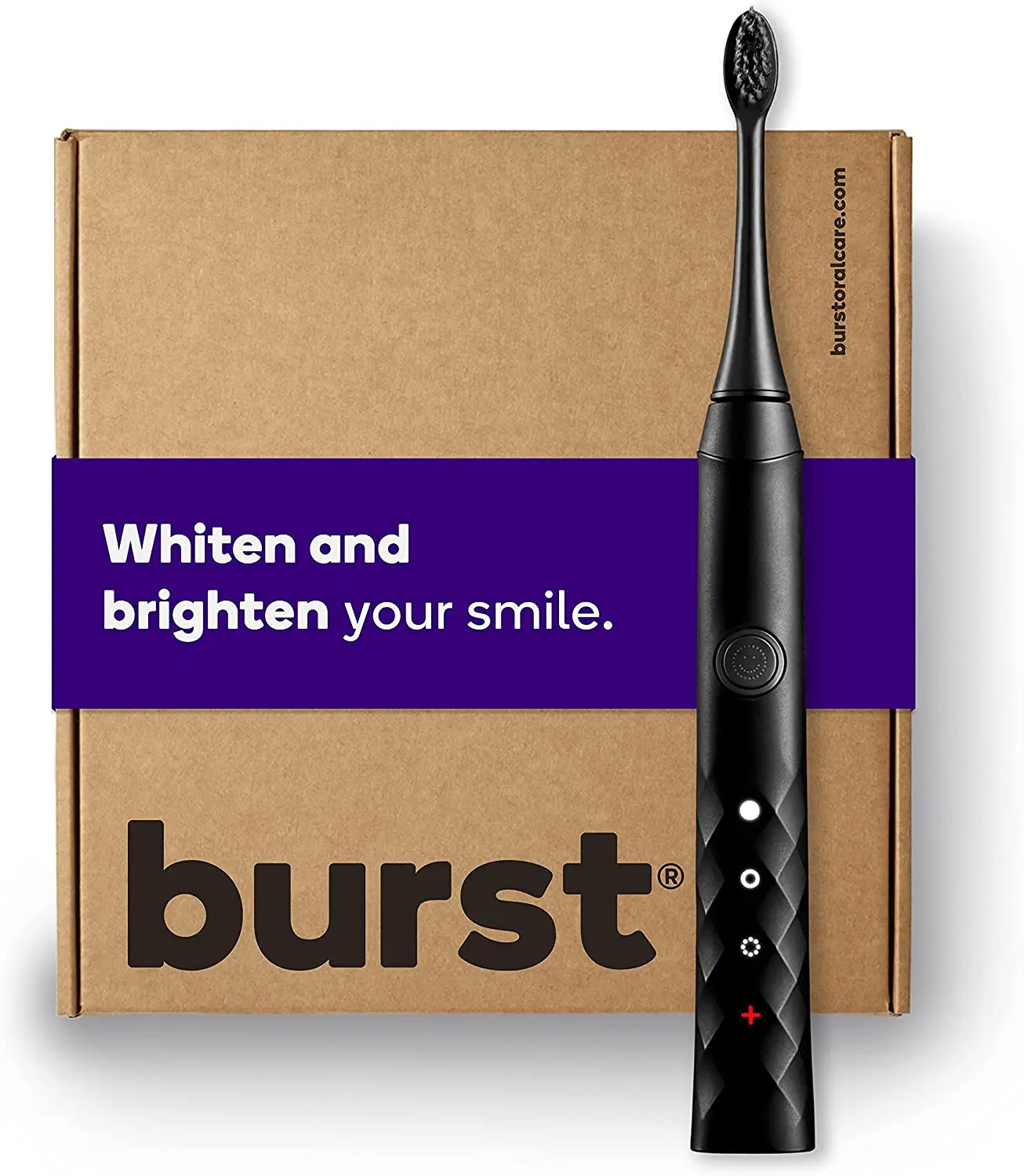 

Electric Toothbrush with Charcoal Sonic Toothbrush Head Deep Clean Fresh Breath & Healthier Smile 3 Modes - Whitening Sensitive