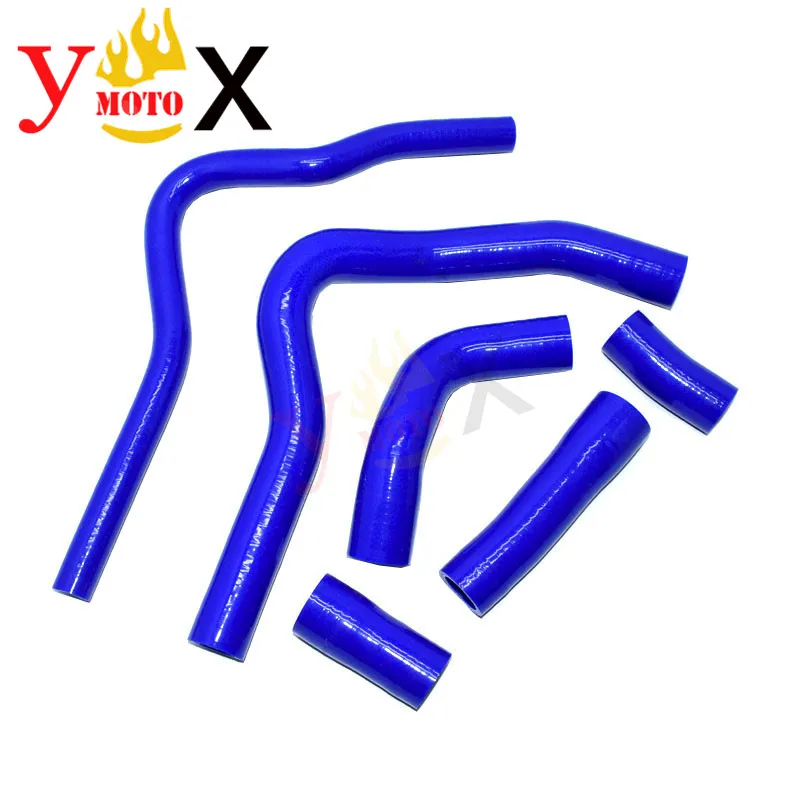Мотоциклетный силиконовый шланг охлаждающей жидкости YZF R1 04 06 синий комплект