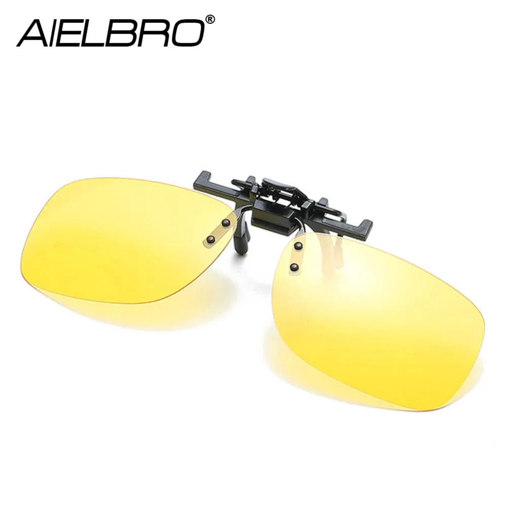 Мужские и женские поляризационные солнцезащитные очки на застежке для вождения