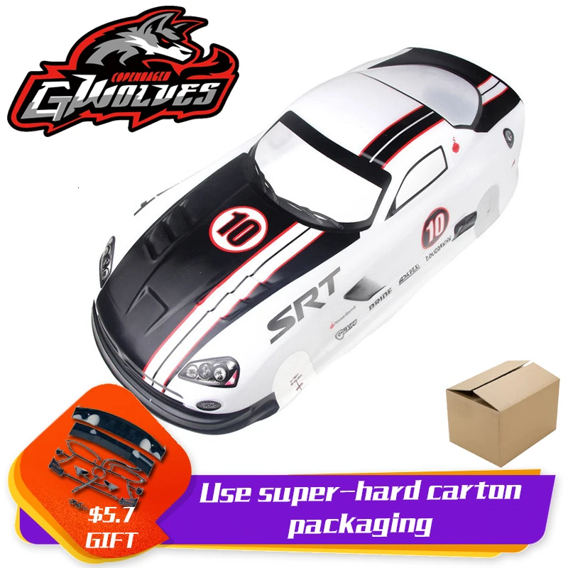 37 видов 1/10 RC автомобиль 195/190 мм ПВХ Окрашенный корпус с хвостом для 1:10 RC хобби гоночный Дрифт автомобиль hsp yokomo hpi ZD TAMIYA