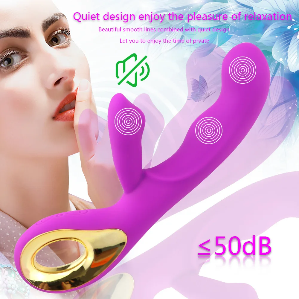 Перезаряжаемый вибратор мультискоростной Стимулятор клитора G Spot Messager