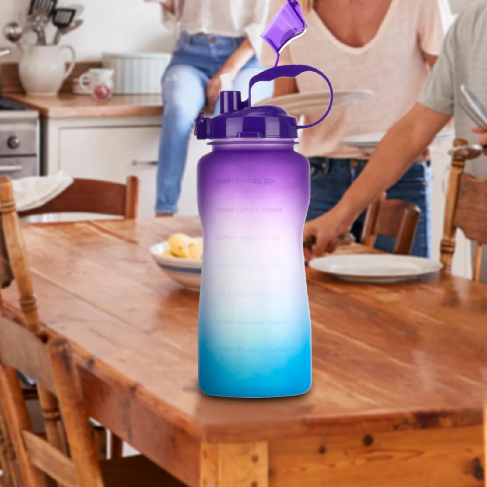 

Outdoor sports water bottle portable large-capacity water bottle leak-proof hiking camping fitness sports drinking bottle