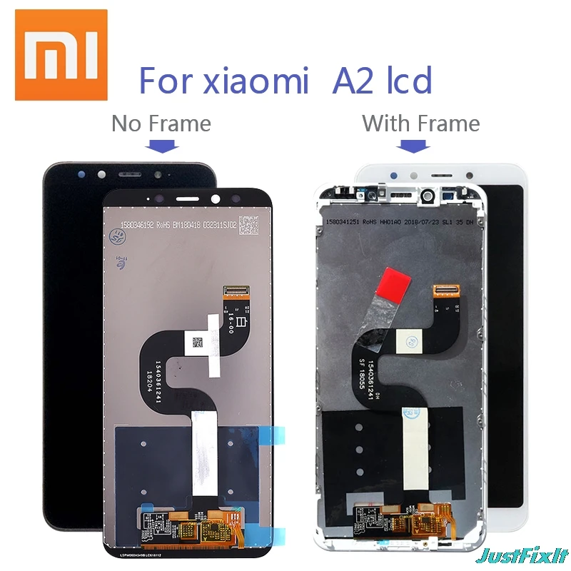 Для Xiaomi mi A2Lite lcd сенсорный экран для Xiao Red 6 Pro дисплей с рамкой A2 Lite Оригинальный
