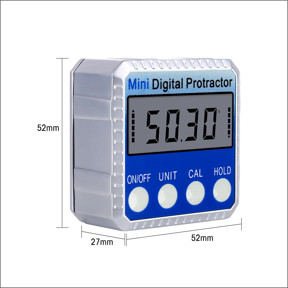 RZ Angle Protractor Universal Bevel 360 Degree Mini Electronic Digital Inclinometer Tester Tools MT2011 | Инструменты