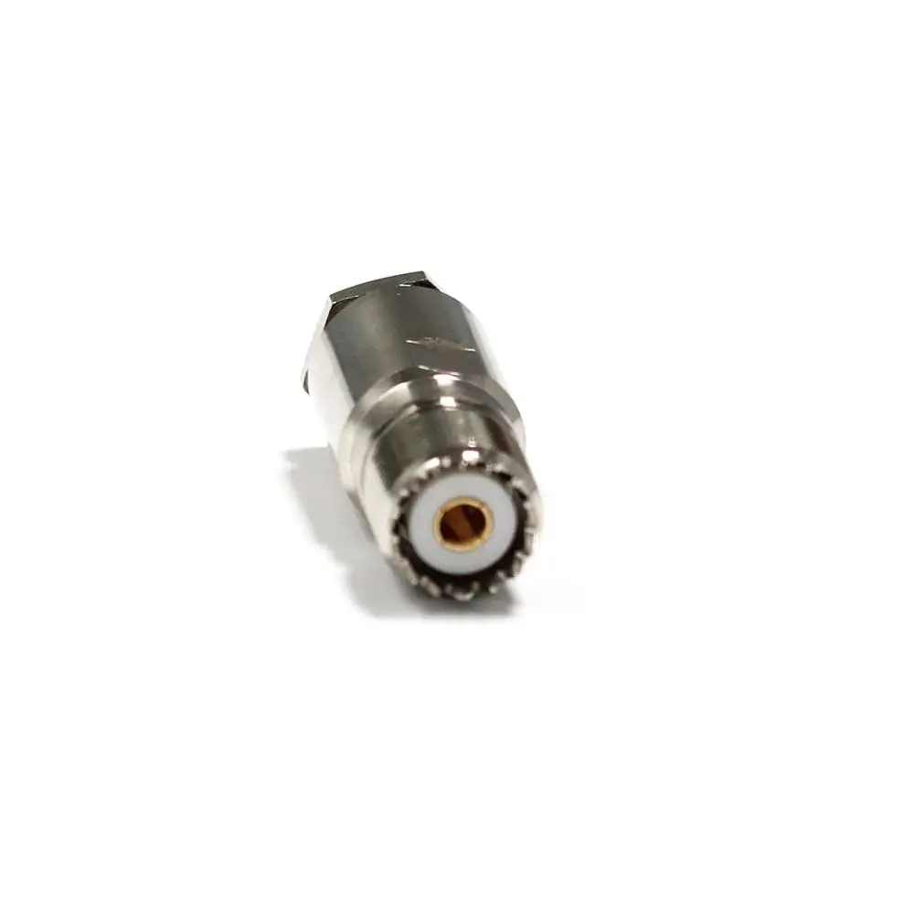 1 шт. Новый женский разъем УВЧ для RG8 RG213 LMR400 с прямым никелированным покрытием