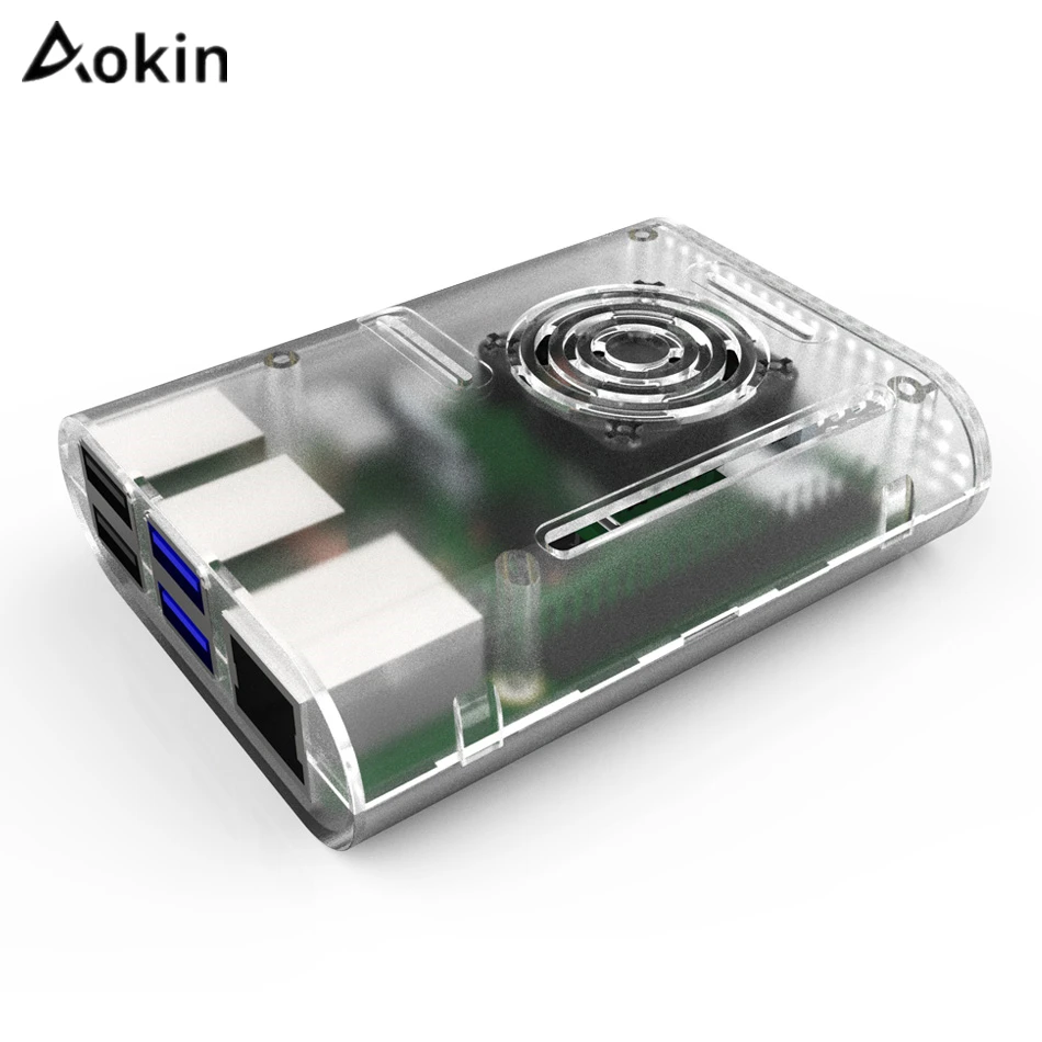 Raspberry Pi 4 Чехол пластиковый защитный чехол для pi аксессуары|Аксессуары