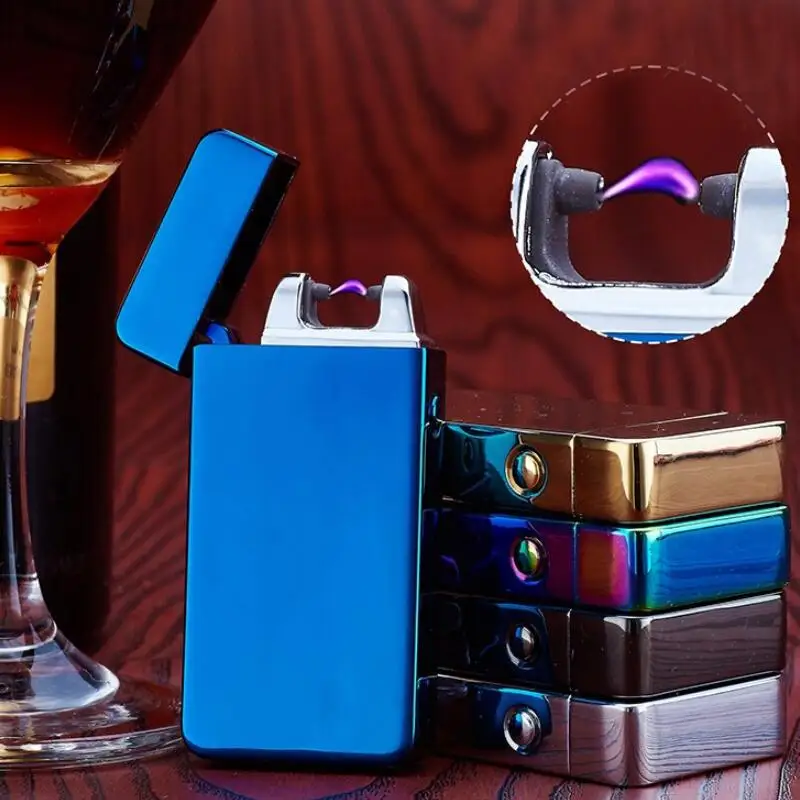 2019 популярная ветрозащитная зажигалка Электронная USB с одной дугой