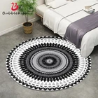 Скандинавские коврики Bubble Kiss для гостиной, детской комнаты, искусственный напольный коврик, 3D визуальный дизайн, противоскользящее украшение для салона