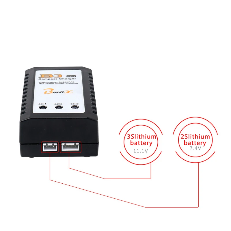 Профессиональный компактный литий полимерный аккумулятор 2S 3S балансирующее