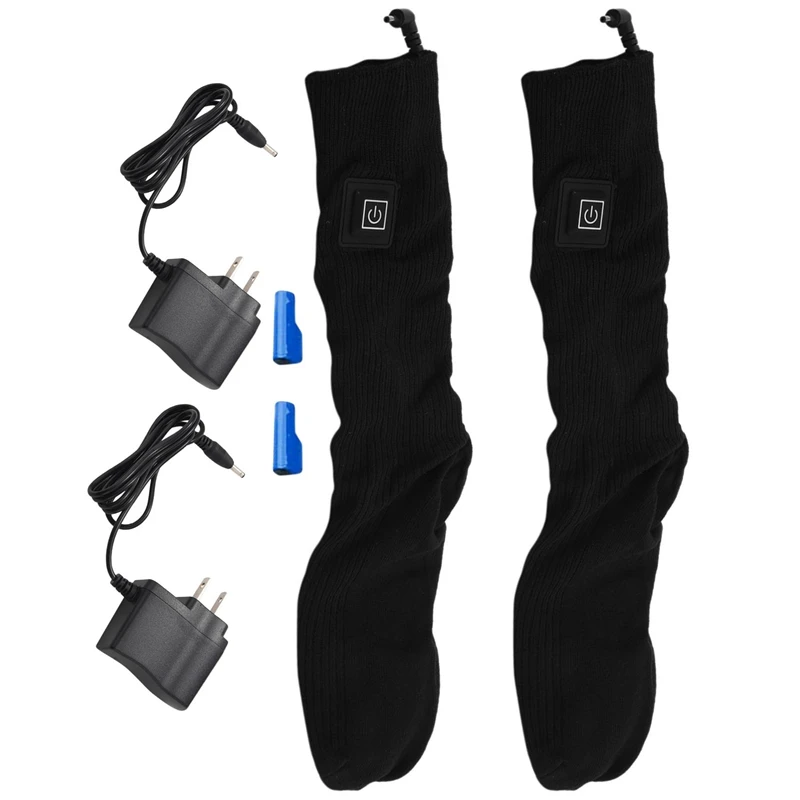 

Heating Socks Rechargeable Adjustable Battery Electric Heated Socks for Hunting Fishing Skiing Hiking Thermal Socks Foot Warmer