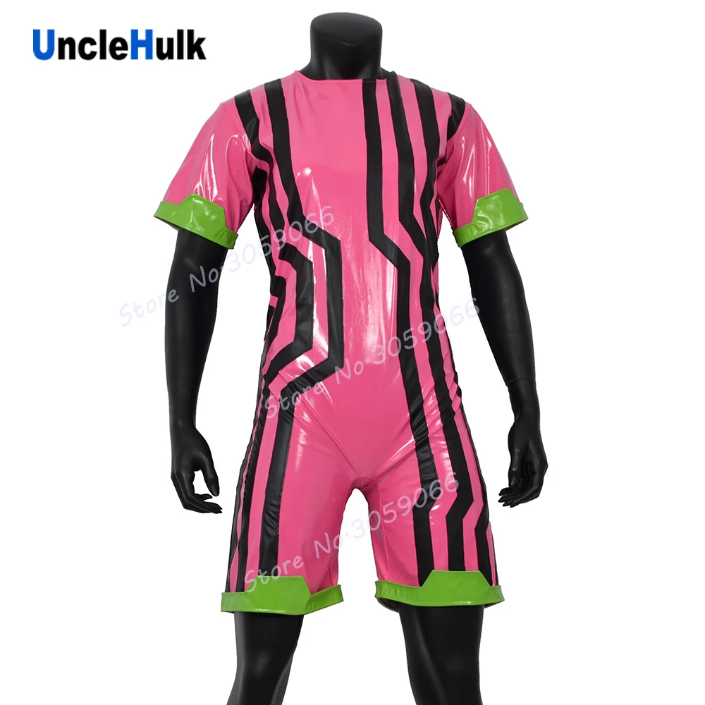Костюм Kamen Rider Ex-Aid-розовый фон и черные полосы | UncleHulk Тематическая одежда униформа