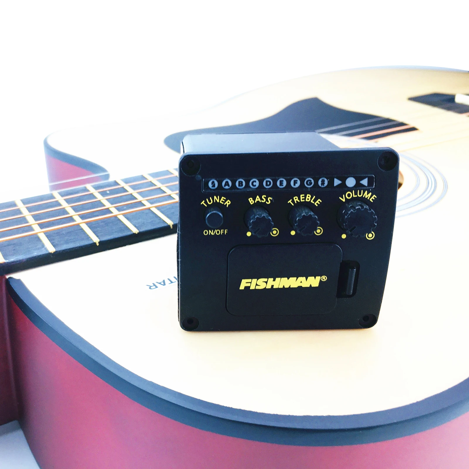 

Fisherman Folk Acoustic Guitar 2 Segment Sound Pick-Up Guitar Pickup for Guitar Accessories Guitar Parts